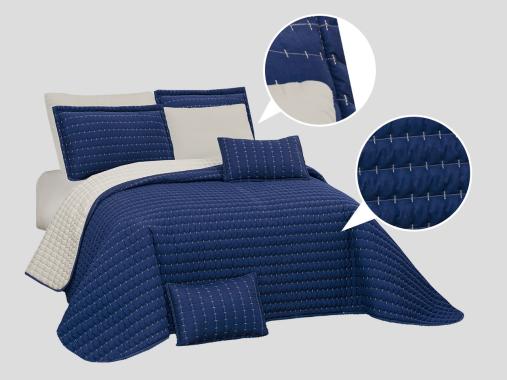 عکس روتختی هتلی دونفره آبی RT268